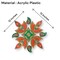Acrylic Rangoli Set Indian Traditional Handmade Reusable Rangoli Diwali Navratri Home Temple Decor Floor Table Decoration - Deepawali Wedding Housewarming Gift Pack of 1 (12 Inches)